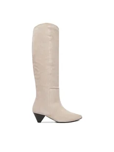 Badura Kozaki EO-APRIL-123433 Szary - Kozaki damskie - miniaturka - grafika 1