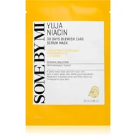 Maseczki do twarzy - SOME BY MI Yuja Niacin Blemish Serum maska do twarzy 25g - miniaturka - grafika 1