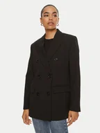 Marynarki i żakiety damskie - Pinko Marynarka Guinea 103695 A1XX Czarny Regular Fit - miniaturka - grafika 1