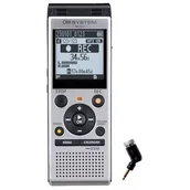 Dyktafony - Cyfrowy dyktafon Olympus WS-883 Czarny, odtwarzanie plików MP3 - miniaturka - grafika 1