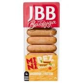 Kiełbasa i wędliny - JBB Bałdyga Kiełbaski drobiowe z filetem mini bez osłonki 0,180 kg - miniaturka - grafika 1