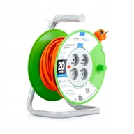 Przedłużacze i rozgałęźniki - Przedłużacz bębnowy ogrodowy MT104-20 - miniaturka - grafika 1