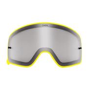 Gogle i okulary motocyklowe - O'NEAL | Części zamienne do gogli motocrossowych | Motocykl Enduro | wysokiej jakości i odporne na uderzenia, ze 100% ochroną UV | B 50 Gogle Yellow Spare Leans Grey | Yellow - miniaturka - grafika 1
