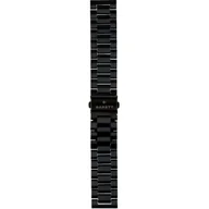Akcesoria do zegarków - Garett czarna stalowa bransoleta do smartwatcha 22 mm 5904238485941 - miniaturka - grafika 1