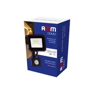 Oprawy, klosze i abażury - Naświetlacz LED  HALOGEN-DOMO-10W-PIR-CW-III - miniaturka - grafika 1