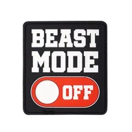 Odzież taktyczna i umundurowanie - 101 Inc. - Naszywka 3D - Beast Mode Off - 444130-7301 - miniaturka - grafika 1