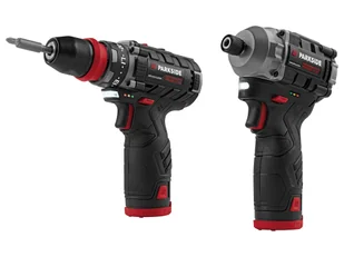 PARKSIDE PERFORMANCE® akumulatorowa wiertarkowkrętarka oraz zakrętarka, 12 V - Zestawy elektronarzędzi - miniaturka - grafika 1