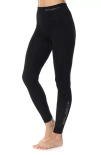 Getry termoaktywne damskie Brubeck Extreme Thermo LE13050 czarny - Spodnie sportowe damskie - miniaturka - grafika 1