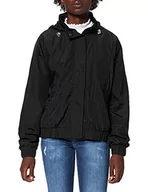 Kurtki damskie - Urban Classics Damska kurtka oversized Windbreaker Shiny Crinkle nylonowa kurtka, damska wiatrówka z szerokimi rękawami dla kobiet, w 2 kolorach, rozmiary XS - 5XL, czarny, XL - miniaturka - grafika 1