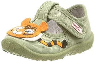 Superfit Dziecięce kapcie chłopięce Spotty, jasnozielone 7500, 20 EU, jasnozielony 7500, 20 EU - Kapcie damskie - miniaturka - grafika 1