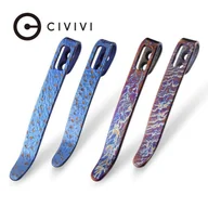 Noże - Klips Civivi 4 szt. Flamed Blue/Purple i Blue/Golden Titanium 50mm/55mm (T002C) - miniaturka - grafika 1