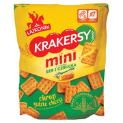 Krakersy - Lajkonik - Mini Krakersy ser-cebulka - miniaturka - grafika 1