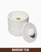 Świece - Świeca Sojowa - Czysta Elegancja - 160 ml - Zapach Mahogany & Teakwood - miniaturka - grafika 1