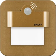 Oprawy, klosze i abażury - Oprawka SALSA LED 2,4W 3000K 230V PIR - mosiądz mat - miniaturka - grafika 1