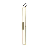 Lampy ścienne - Italux Klasyczny Złoty Kinkiet Levington WL-1154-1-GD - miniaturka - grafika 1