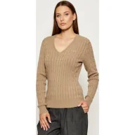 Swetry damskie - Gant Sweter | Slim Fit - miniaturka - grafika 1
