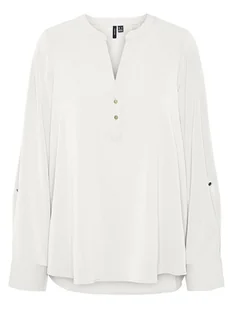 Vero Moda Bluzka w kolorze białym - Bluzki damskie - miniaturka - grafika 1