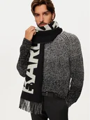 Apaszki i szaliki damskie - KARL LAGERFELD Szalik 246W3309 Czarny - miniaturka - grafika 1