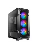 Obudowy komputerowe - Antec Dark Fleet DF600 FLUX Midi-Tower, RGB, Tempered Glass - czarny - miniaturka - grafika 1