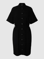 Sukienki - Sukienka koszulowa z dodatkiem wiskozy model ‘VINSTY’ - miniaturka - grafika 1