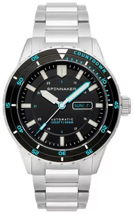 Zegarek Zegarek Spinnaker SP-5099-22 HASS AUTOMATIC PEBBLE BLACK - Zegarki męskie - miniaturka - grafika 1