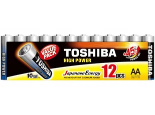 Baterie TOSHIBA High Power AA 12 szt. - Baterie i akcesoria - miniaturka - grafika 1