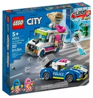 Klocki - LEGO City 60314 Policyjny pościg za furgonetką z lodami - miniaturka - grafika 1