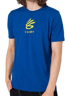 Under Armour Koszulka Loose HeatGear Curry Undrtd Splash 1362819400 L - Koszulki męskie - miniaturka - grafika 1