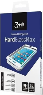 3MK HardGlass MAX iPhone X czarny szkło hartowane fullscreen 9h (3M000314) - Szkła hartowane na telefon - miniaturka - grafika 2