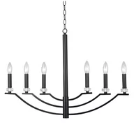 Lampy sufitowe - Polux Lampa wisząca 6x12W E14 LED Hims 310514 SANICO 310514 - miniaturka - grafika 1
