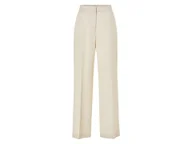 Spodnie damskie - esmara® Spodnie damskie typu palazzo z wysokim stanem (Beżowy, 40) - miniaturka - grafika 1