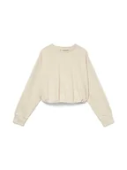 Bluzy damskie - Vero Moda Bluza w kolorze beżowym - miniaturka - grafika 1