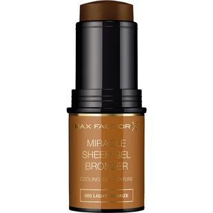Max Factor Miracle Sheer Blush&Bronzer 005 Light Bronze - Bronzery i konturowanie twarzy - miniaturka - grafika 1