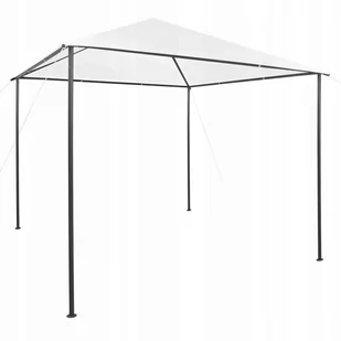 vidaXL Pawilon ogrodowy, 3 x 3 x 2,7 m, biały, 180 g/m - Pawilony ogrodowe - miniaturka - grafika 1