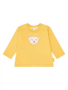 Kaftaniki dla niemowląt - Steiff Koszulka w kolorze żółtym - grafika 1