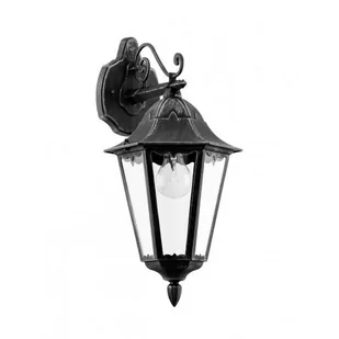Eglo Kinkiet w dół NAVEDO czarny (93456) - Lampy ścienne - miniaturka - grafika 1