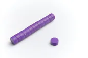 Magnesy - Magnes Biurowy E 12,7x6,35 - Fioletowy 10 sztuk - miniaturka - grafika 1