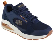 Sneakersy męskie - Buty sportowe sneakersy męskie SKECHERS UNO 2 - 90S wygodne granatowe 41,5 EU - miniaturka - grafika 1