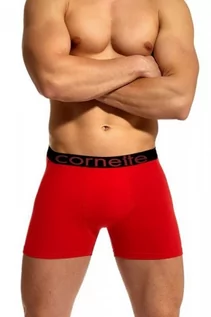 Majtki męskie - Cornette High emotion 508/01 czerwone bokserki męskie - grafika 1