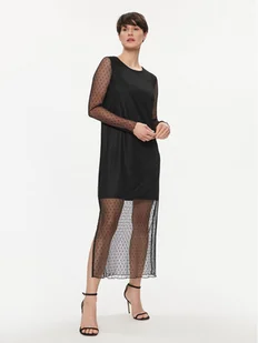Pieces Sukienka koktajlowa 17146719 Czarny Regular Fit - Sukienki - miniaturka - grafika 1