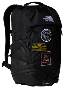 Plecak miejski The North Face Borealis - tnf black U Borealis patch / tnf white - Plecaki - miniaturka - grafika 1