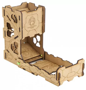 Q-Workshop Tech Dice Tower - Akcesoria do gier planszowych - miniaturka - grafika 1