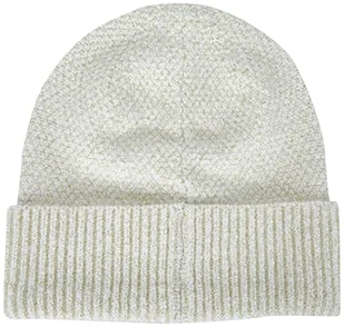 ONLY Damska czapka beanie Onlanelise Life Knit Lurex Cc (opakowanie 30 sztuk), Cloud Dancer/szczegóły: GOLD LUREX, jeden rozmiar - Czapki damskie - miniaturka - grafika 1