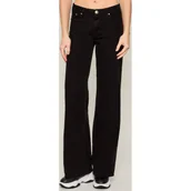 Spodnie damskie - GUESS Jeansy SEXY | Palazzo - miniaturka - grafika 1