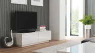 Szafki RTV - Szafa RTV Halmar LIVO RTV 160 stojąca biała  - miniaturka - grafika 1