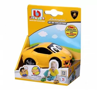 Bburago Pulio junior 85124 Lamborghini Huracan 3,5" w pudełku - Samochody i pojazdy dla dzieci - miniaturka - grafika 1