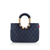 Torby i wózki na zakupy - Torba LOOPSHOPPER M FRAME, rhombus midnight gold, Reisenthel - miniaturka - grafika 1
