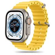 Akcesoria do smartwatchy - Tech-Protect Pasek IconBand Pro do Apple Watch 4/5/6/7/8/SE/Ultra 42/44/45/49mm Żółty - miniaturka - grafika 1