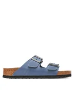Klapki i japonki damskie - Birkenstock Klapki Arizona Sfb 1030864 Niebieski - miniaturka - grafika 1