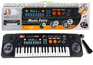 Lean Toys Keyboard Organy z mikrofonem MQ-803 MP3 - wysyłka w 24h !!! - Instrumenty muzyczne dla dzieci - miniaturka - grafika 1